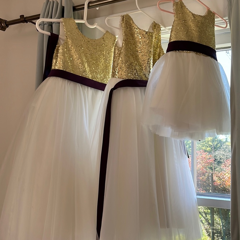 Flower girl dress…perfect for winter wedding